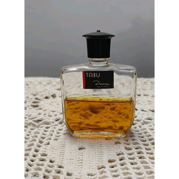 Vintage Tabu by Dana Eau de Cologne Perfume Splash 2 oz Dabber 55% FULL - Picture 1 of 11